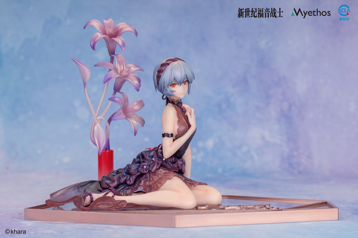 Neon Genesis Evangelion Rei Ayanami Whisper of Flower Version 1:7 Scale Statue