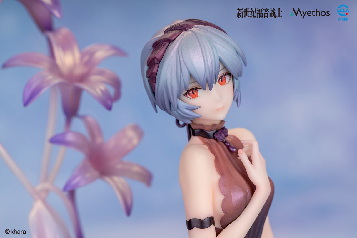 Neon Genesis Evangelion Rei Ayanami Whisper of Flower Version 1:7 Scale Statue