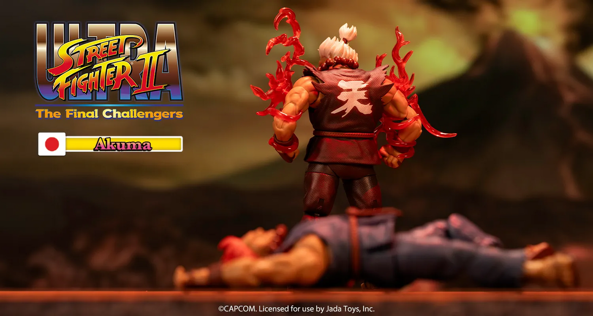 Ultra Street Fighter 2 The Final Challengers Akuma 1/12 Action Figure