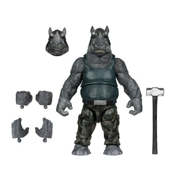 Teenage Mutant Ninja Turtles: Page Punchers Action Figure With Comic: Rocksteady
