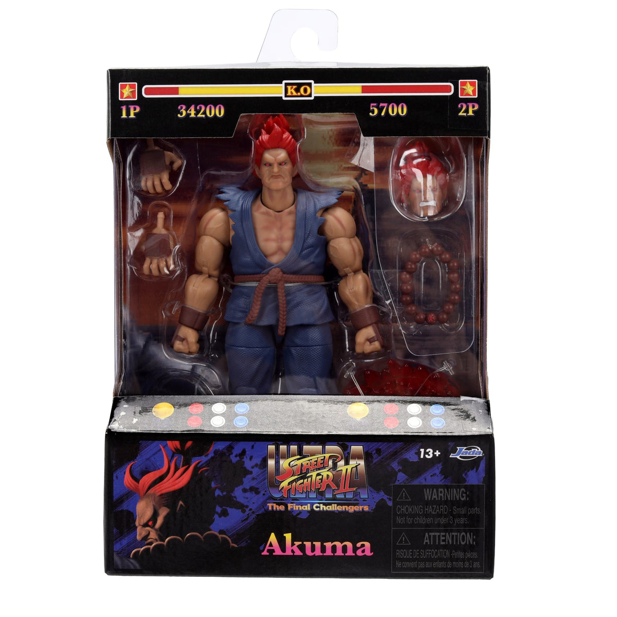 Street Fighter 2 Akuma 1/12 Action Figure