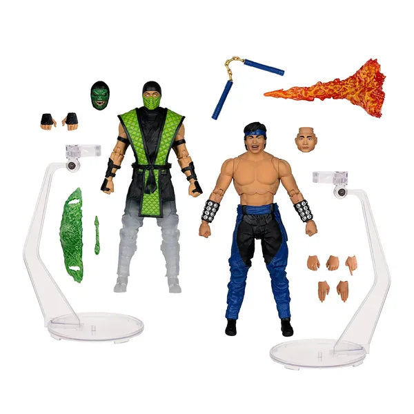 Mortal Kombat: Action Figure 2-Pack: Liu Kang Vs. Reptile (Klassics)