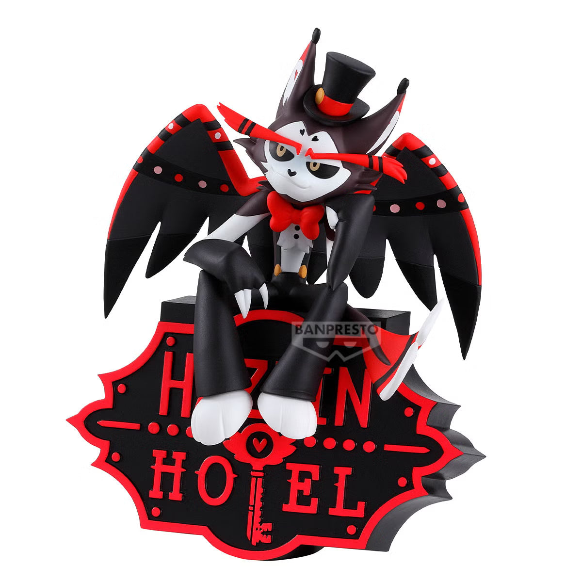 Hazbin Hotel Husk Monitor Top Figure 15cm Figurine