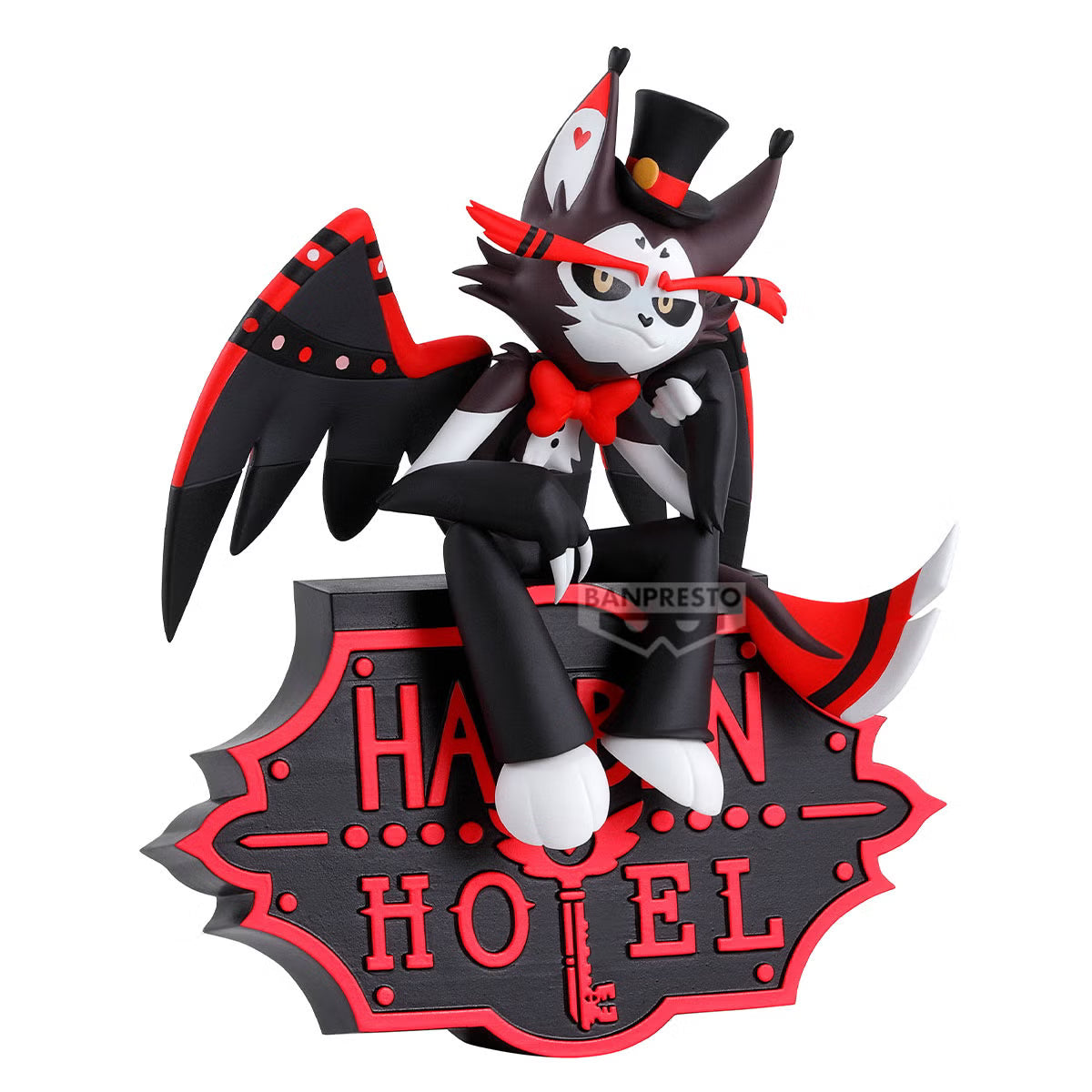 Hazbin Hotel Husk Monitor Top Figure 15cm Figurine