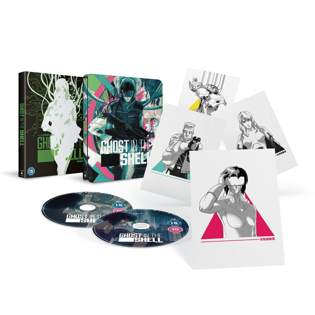 Ghost in the Shell - 30th Anniversary Limited Edition 4K Ultra HD Steelbook (Kuro Edition)