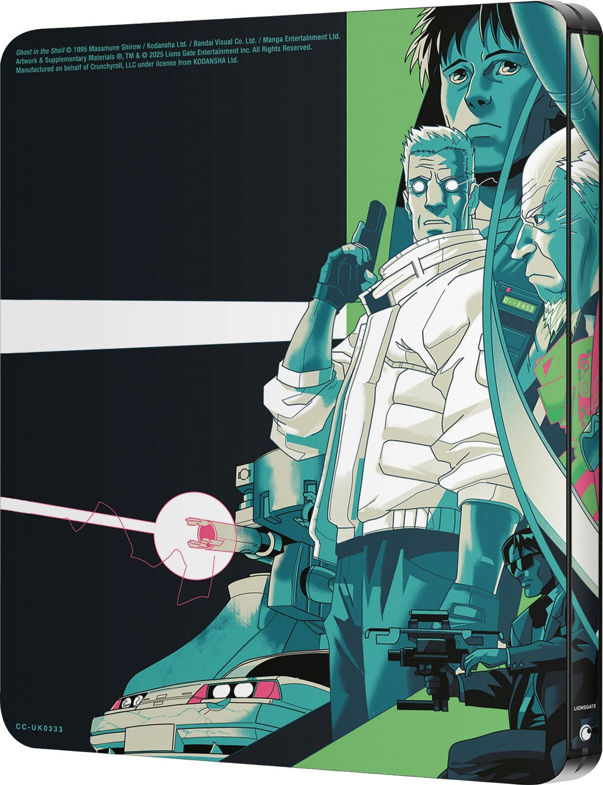 Ghost in the Shell - 30th Anniversary Limited Edition 4K Ultra HD Steelbook (Kuro Edition)