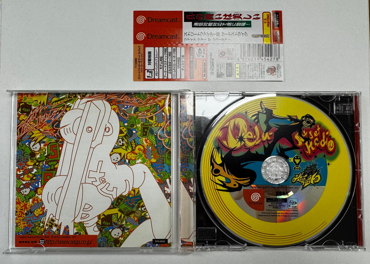 Sega Dreamcast De La Jet Set Radio JAP VER.