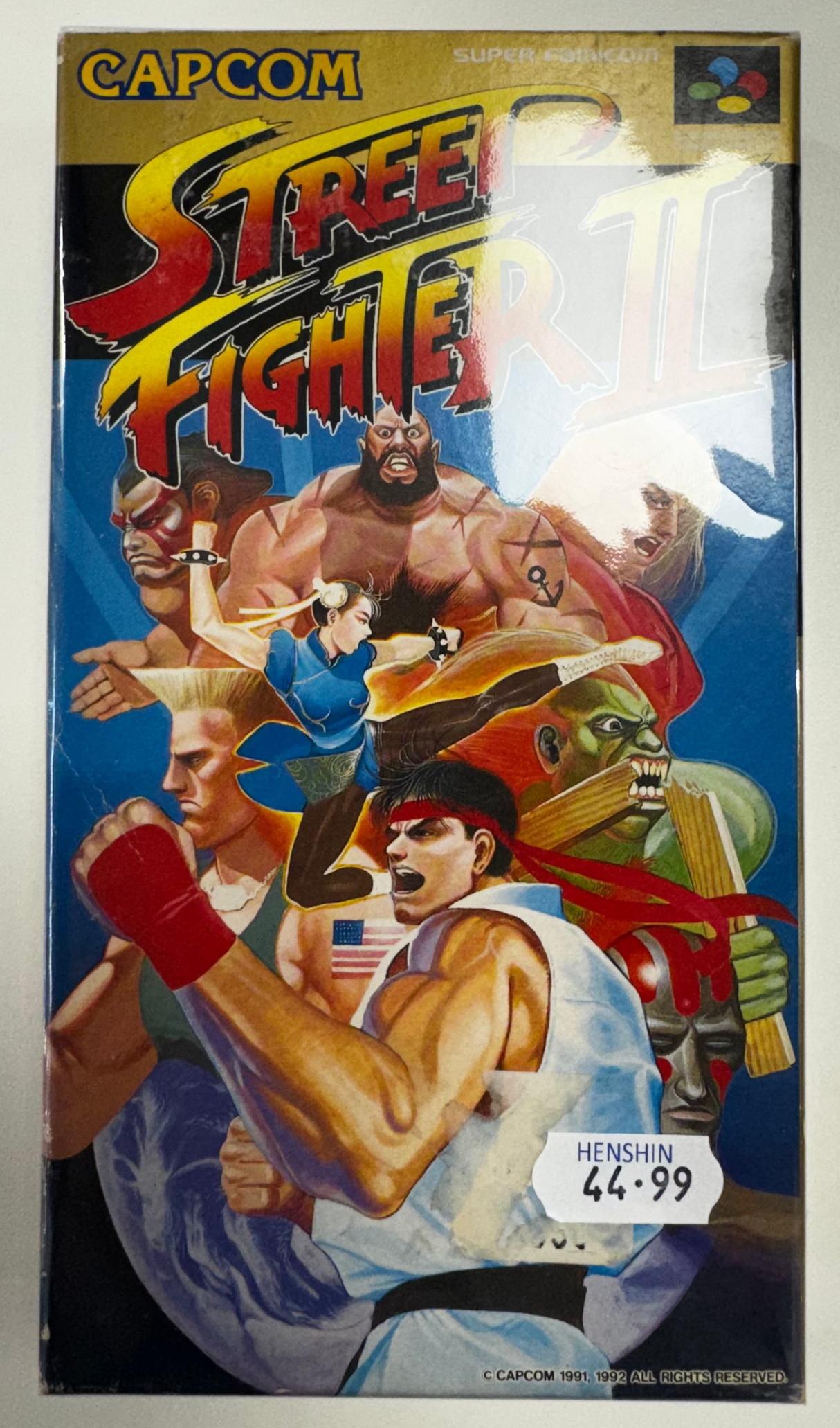 Super Famicom Street Fighter II JAP VER.