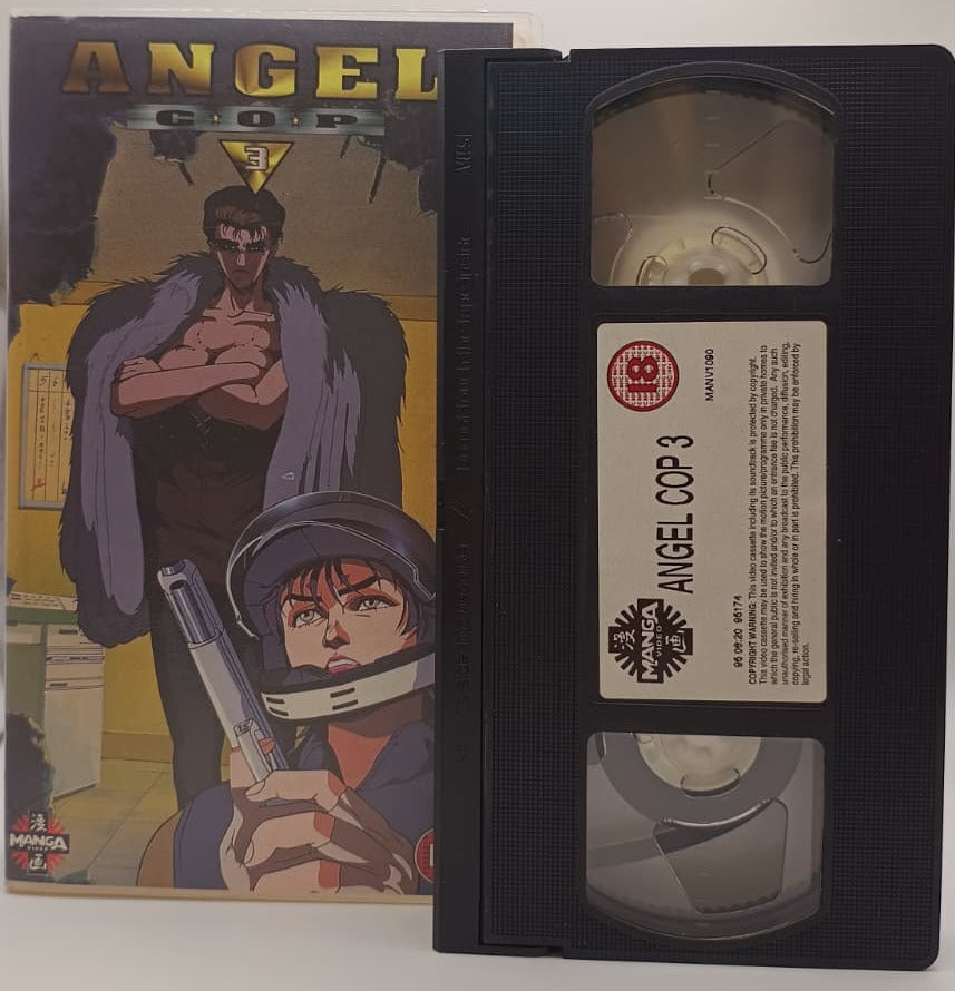 Angel Cop 3 VHS 1995