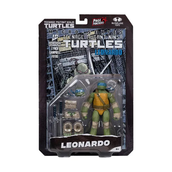 Teenage Mutant Ninja Turtles: Page Punchers Action Figure With Comic: Leonardo