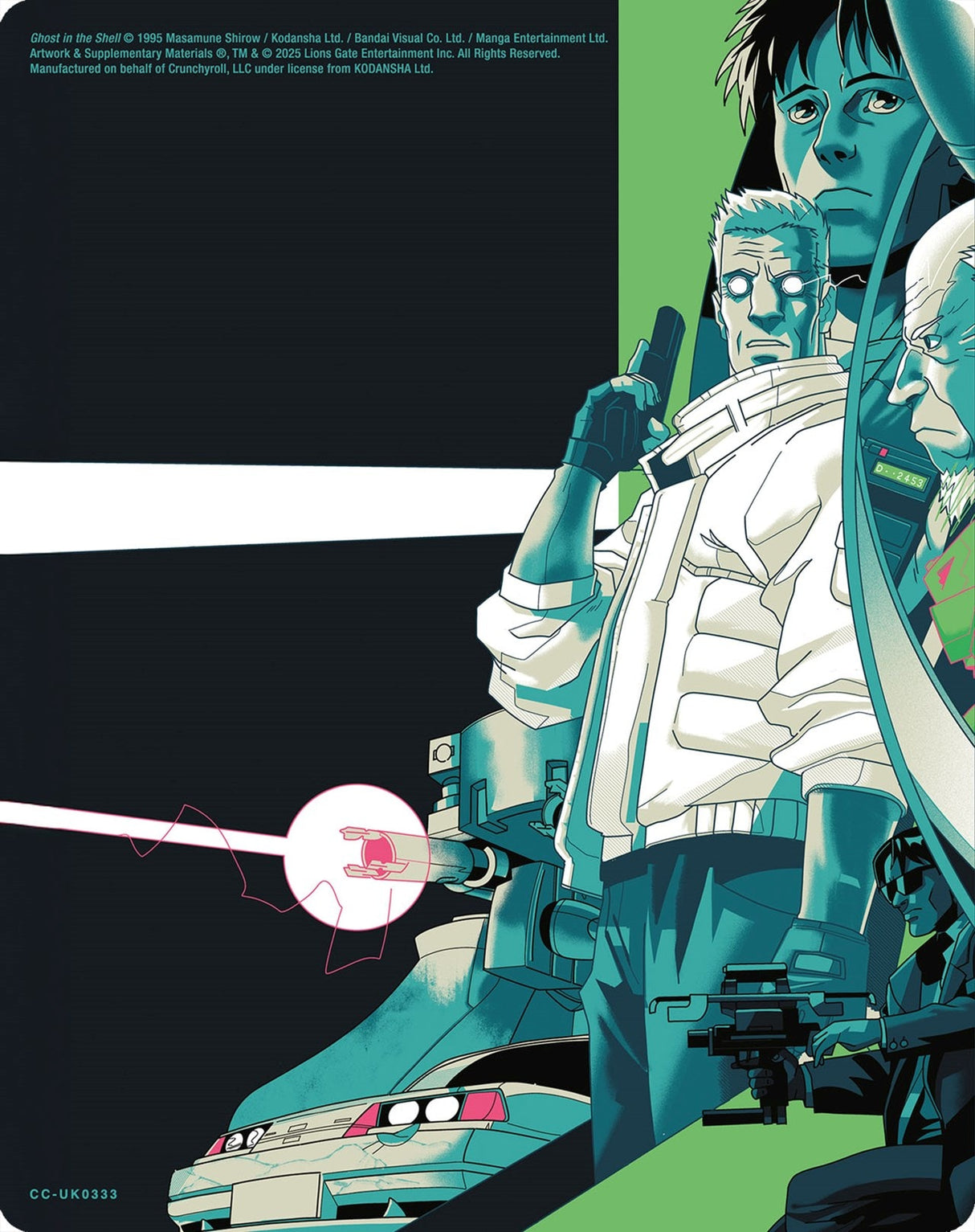 Ghost in the Shell - 30th Anniversary Limited Edition 4K Ultra HD Steelbook (Kuro Edition)