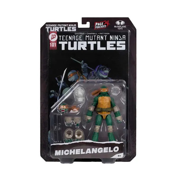 Teenage Mutant Ninja Turtles: Page Punchers Action Figure With Comic: Michelangelo