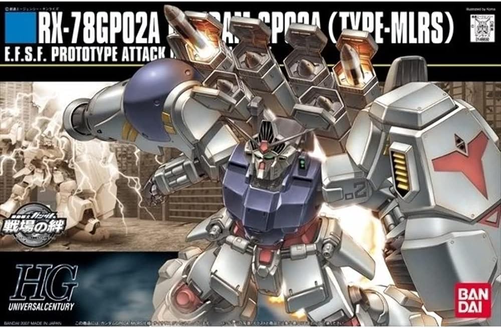 1/144 HGUC Gundam GP02A Type-MLRS Physalis
