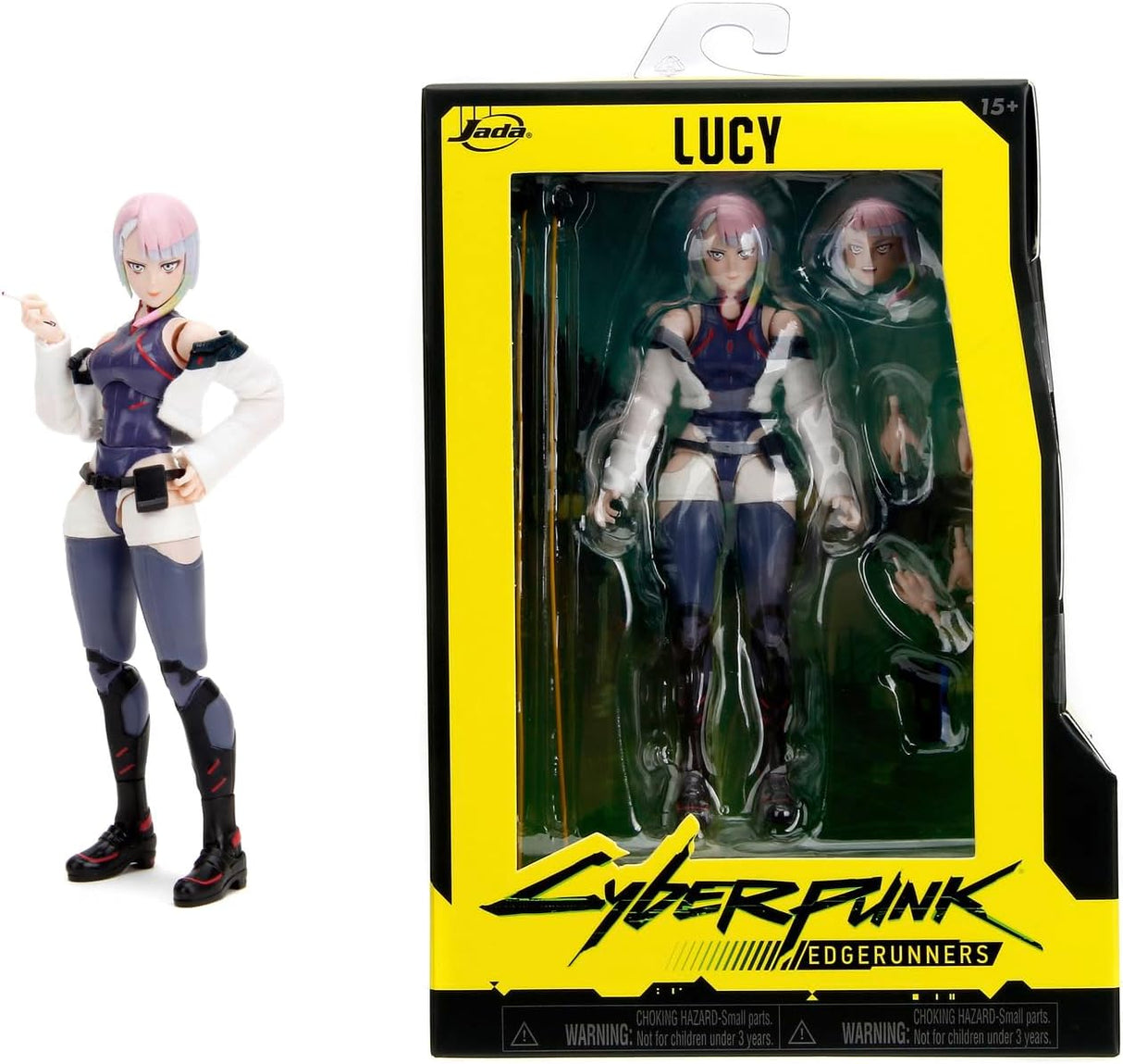 Cyberpunk: Edgerunners Diecast Mini Figure Lucy 15 cm