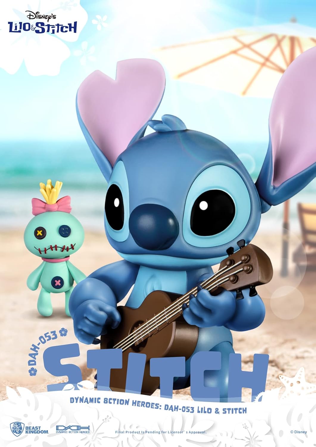 Lilo & Stitch Stitch DAH-053 Dynamic 8-Ction Heroes Action Figure