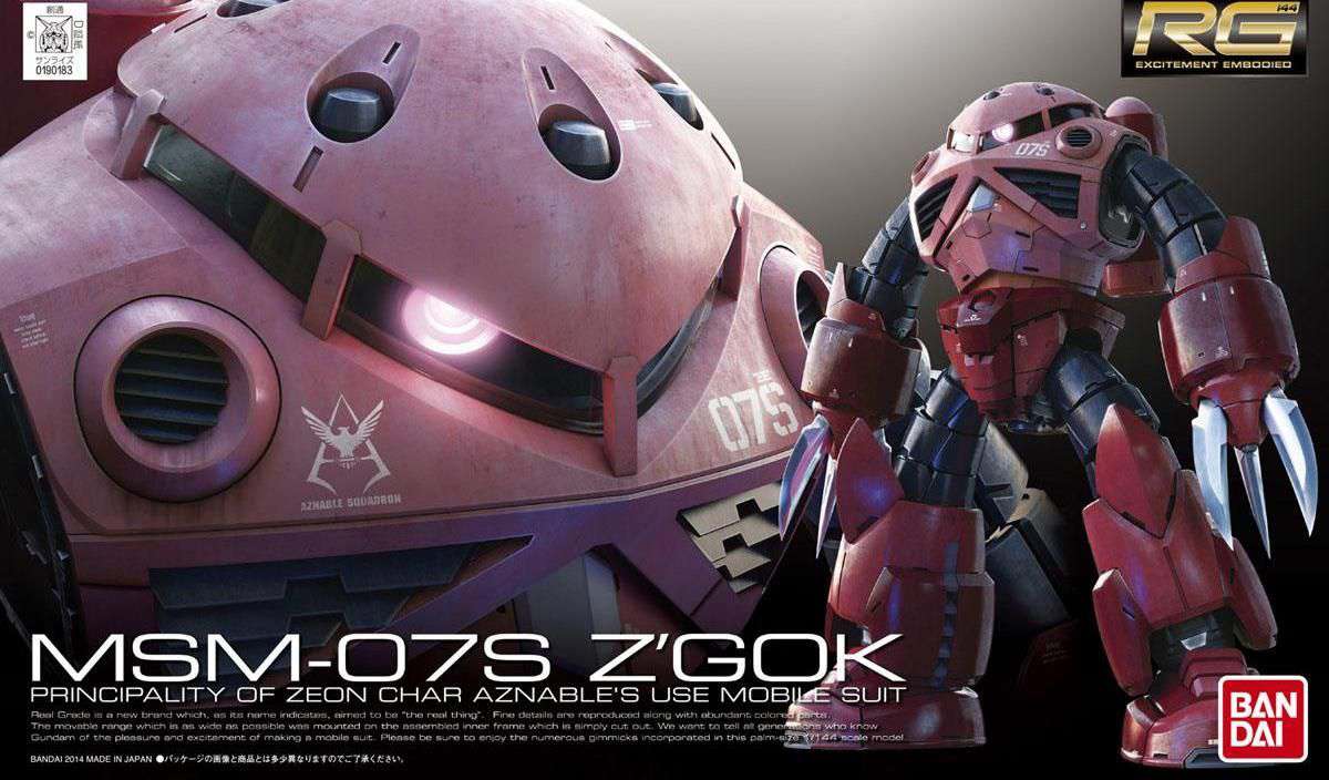 1/144 RG Z'Gok Char Custom