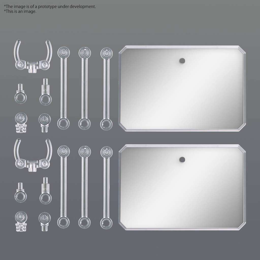 Action Base 6 (Clear Colour) Mirror Sticker Set