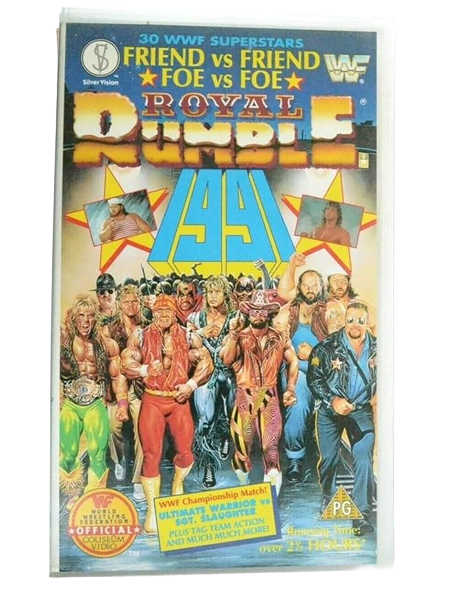 WWF Royal Rumble IV 1991 VHS