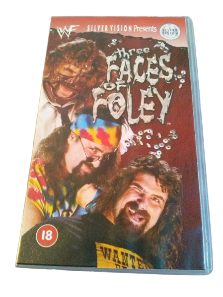 WWF Three Faces of Foley VHS