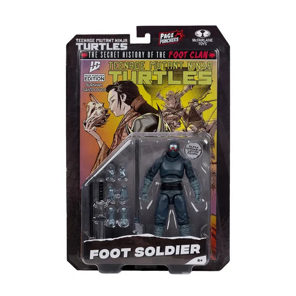 Teenage Mutant Ninja Turtles: Page Punchers Action Figure With Comic: Foot Soldier