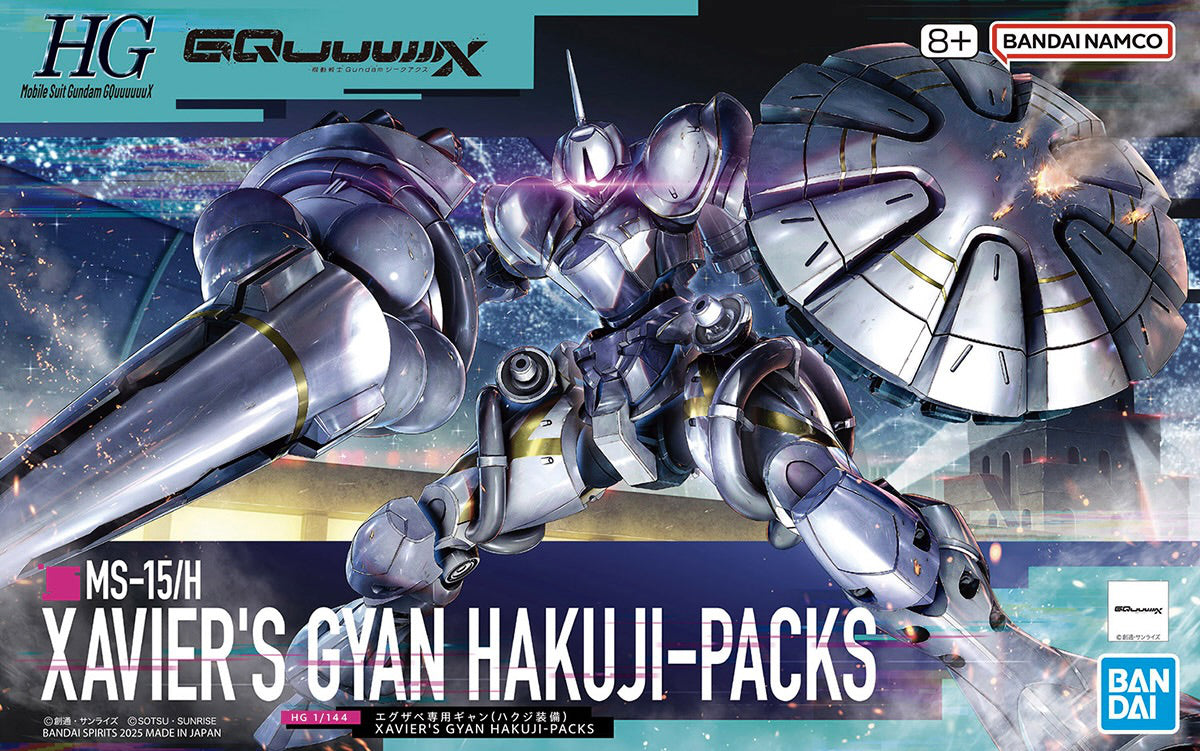 1/144 HG Xavier's Gyan Hakuji-Packs
