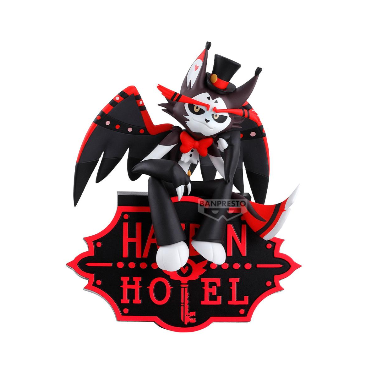 Hazbin Hotel Husk Monitor Top Figure 15cm Figurine