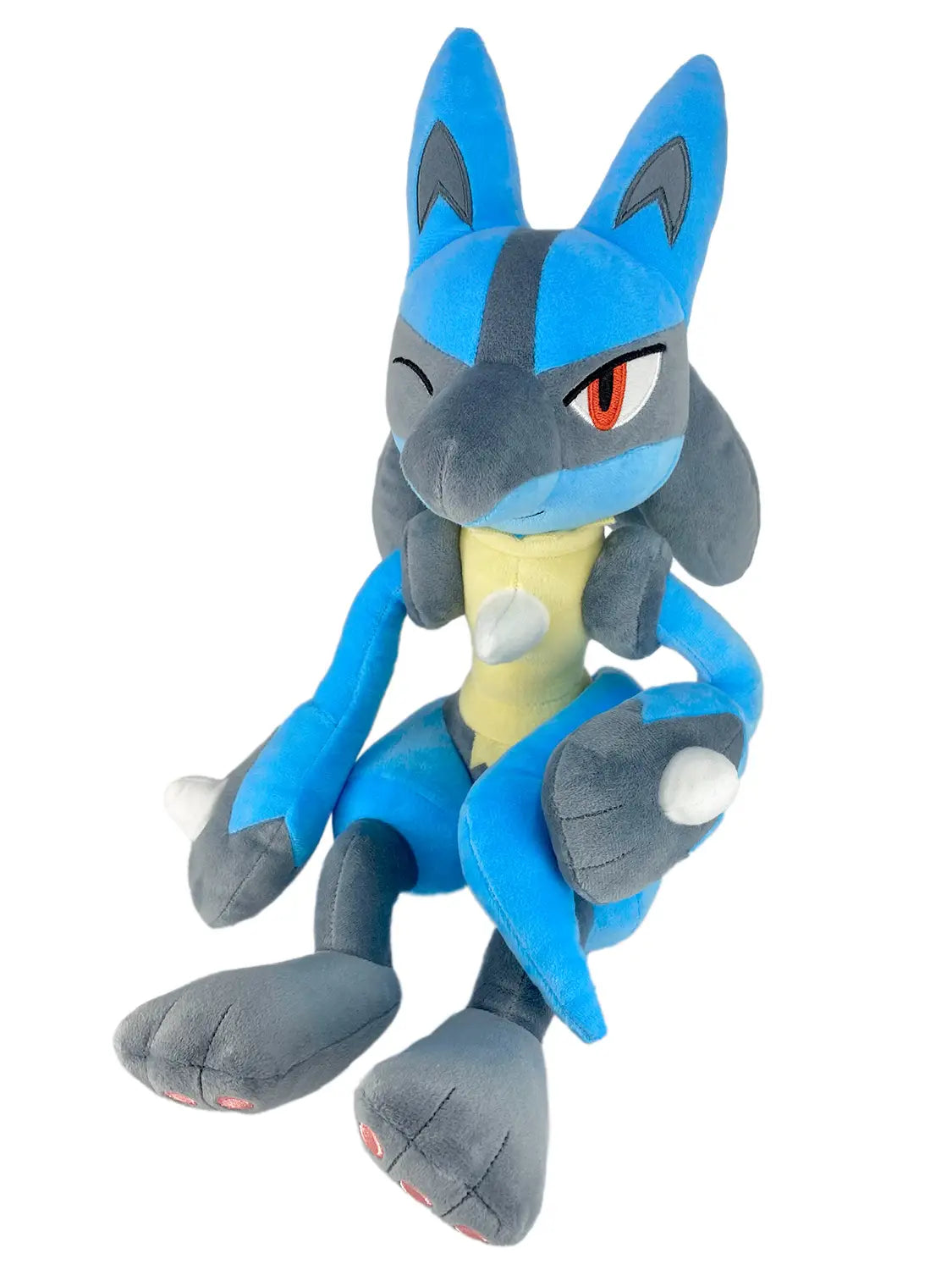 Pokemon Fluffy Look at the Tail Plush Toy B Lucario