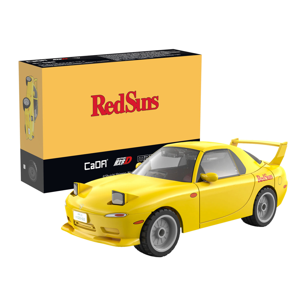 Initial D Mazda RX-7 FD3S - 66 pcs