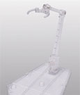 Tamashii Stage Figure Stand Act.5 for Mechanics Clear 14 cm