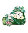 Princess Mononoke Metal Brooch Kodama
