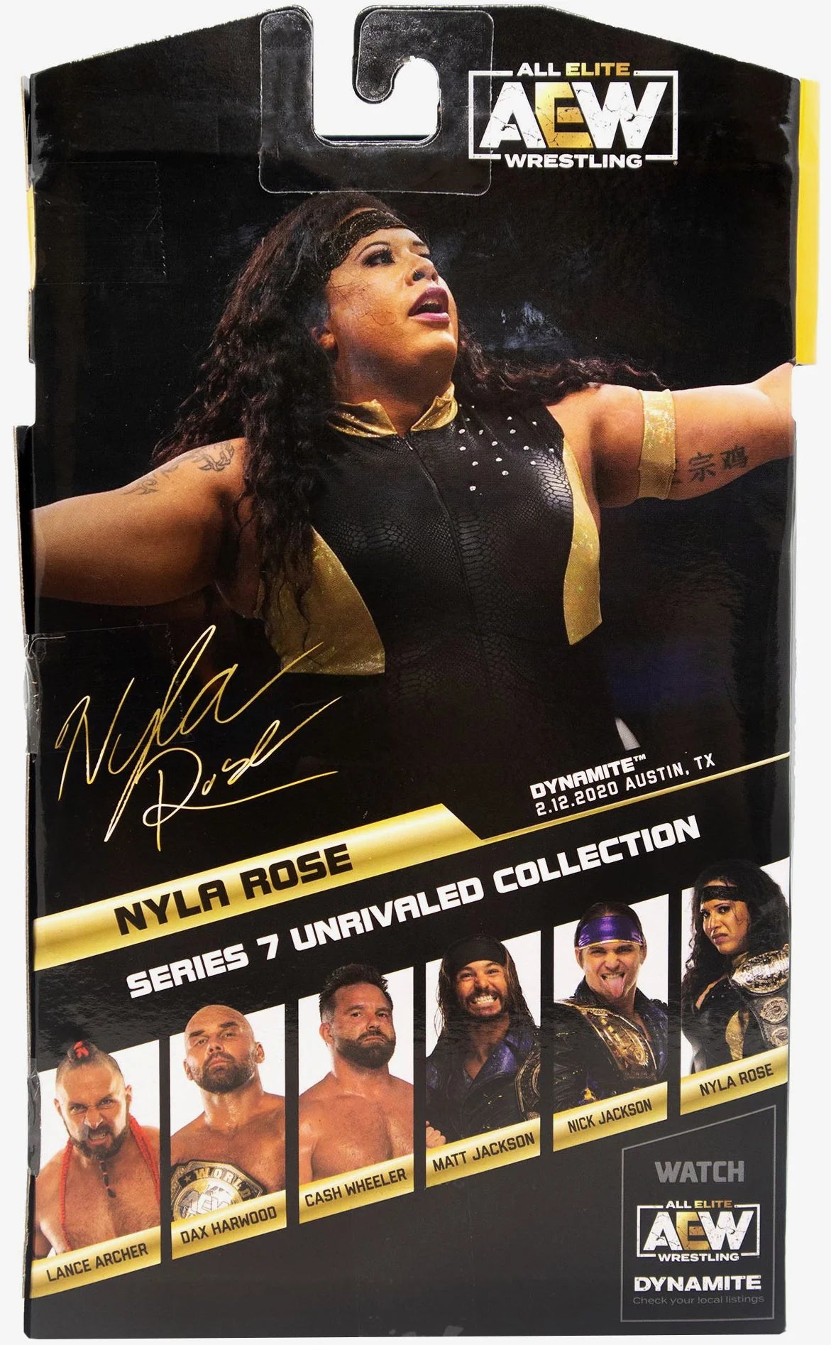 AEW Unrivaled Collection Series #7 Nyla Rose