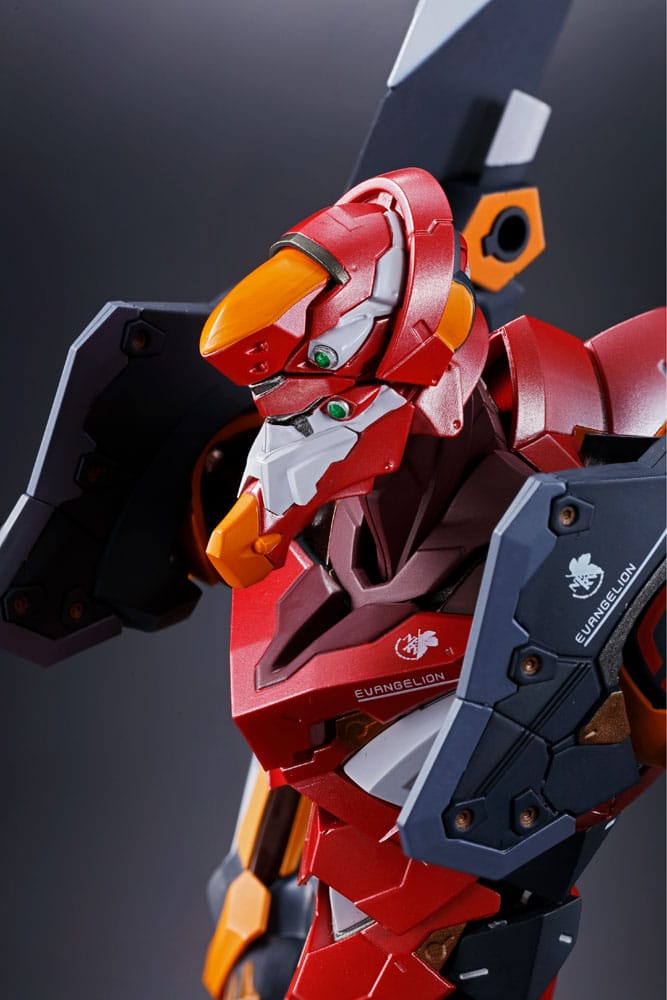 Neon Genesis Evangelion Metal Build Action Figure Eva Production Model-02 30th with the Spear of Cassius 22 cm