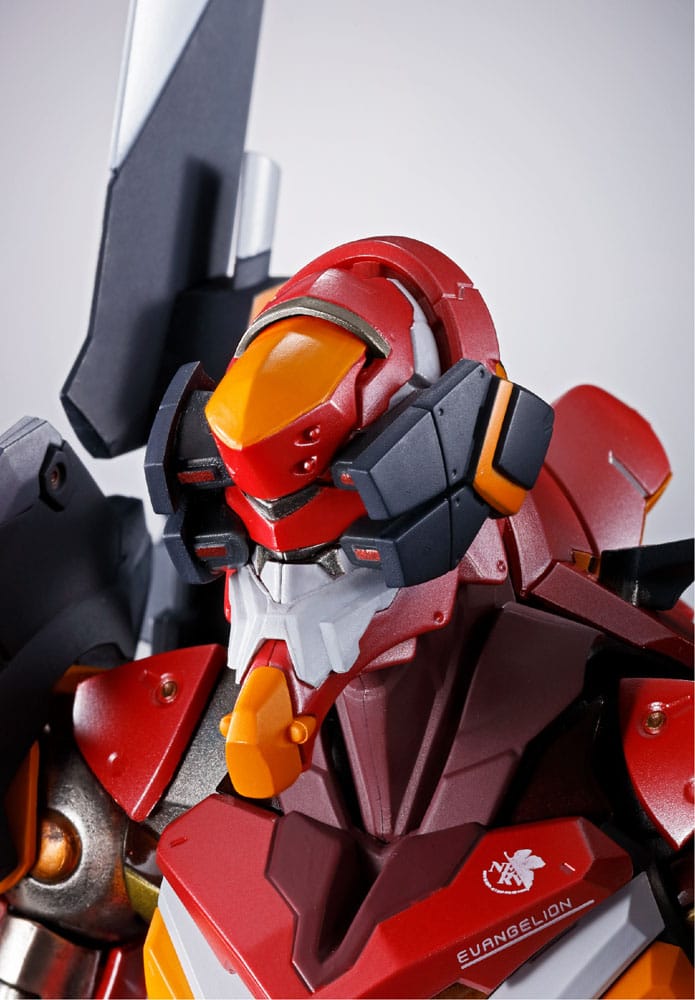 Neon Genesis Evangelion Metal Build Action Figure Eva Production Model-02 30th with the Spear of Cassius 22 cm