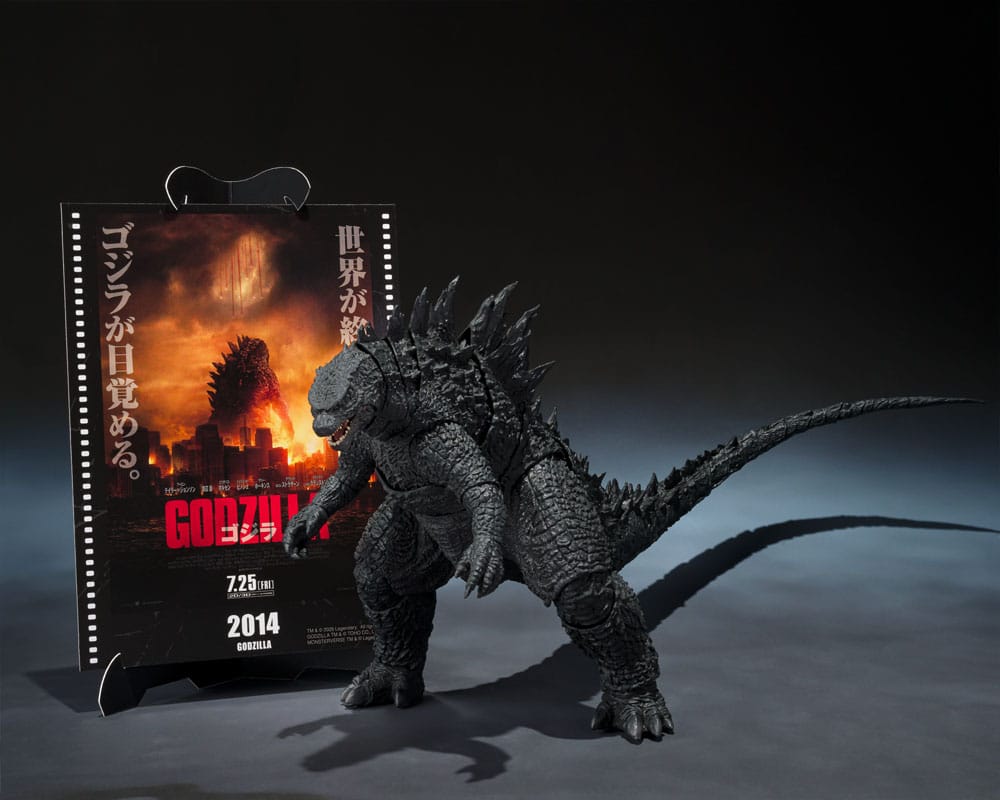 Godzilla 2014 S.H.MonsterArts Action Figure Godzilla Movie Graphic Plus 15 cm