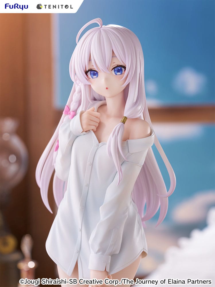 Wandering Witch: The Journey of Elaina Tenitol Tall PVC Statue Elania Shirt Ver. 30 cm