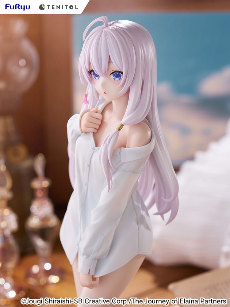 Wandering Witch: The Journey of Elaina Tenitol Tall PVC Statue Elania Shirt Ver. 30 cm