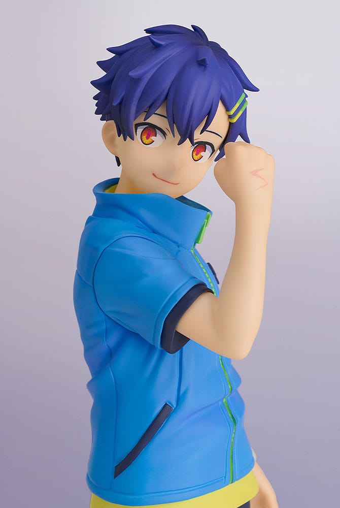 Gridman Universe Pop Up Parade PVC Statue Yomogi Asanaka L Size 23 cm
