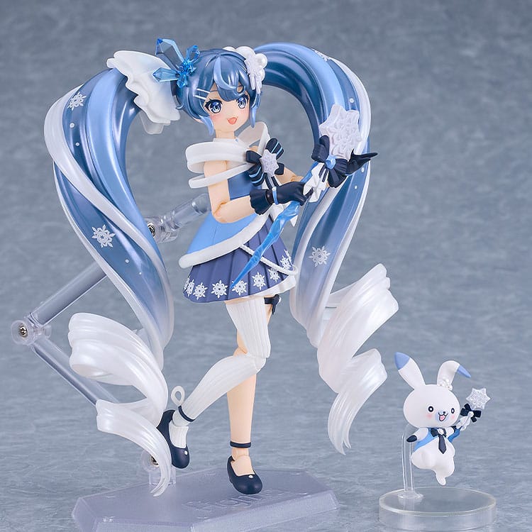 Character Vocal Series 01: Hatsune Miku Figma Action Figure Snow Miku: Crystal Snow Ver. 13 cm
