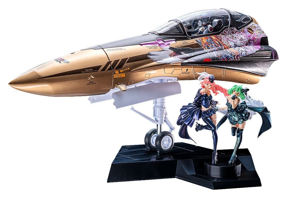 Macross Frontier Plastic Model Kit PLAMAX MF-98: minimum factory Fighter Nose Collection YF-29 GALAXY SET 34 cm