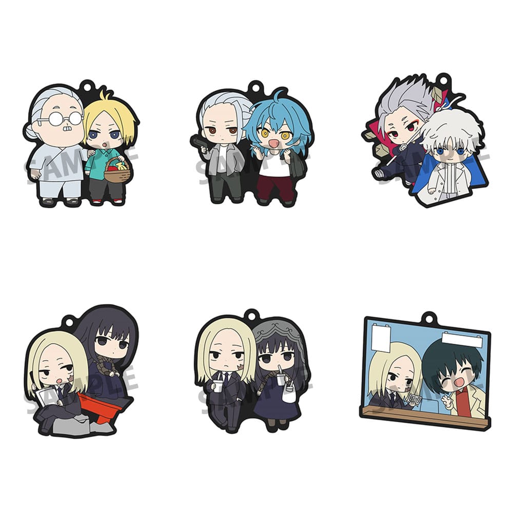 Sakamoto Days Rubber Mascot Buddycolle Rubber Charms Vol. 2 7 cm Assortment (6)