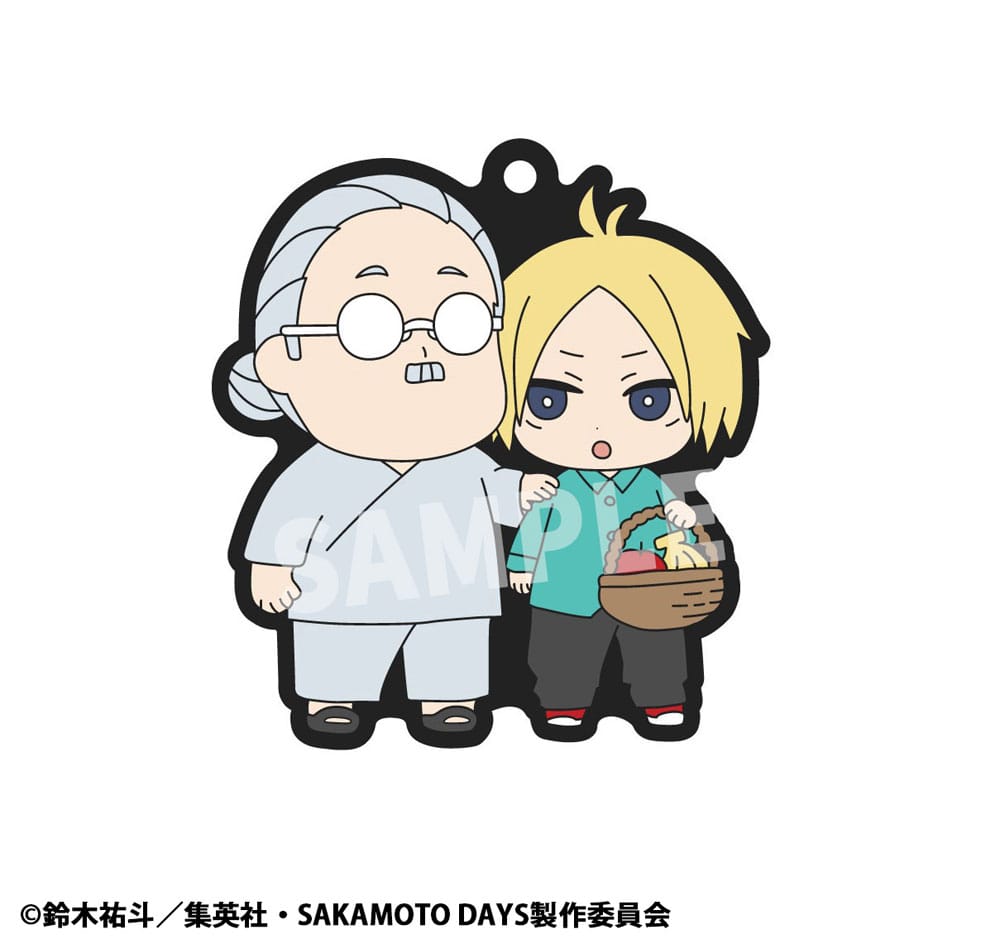 Sakamoto Days Rubber Mascot Buddycolle Rubber Charms Vol. 2 7 cm Assortment (6)