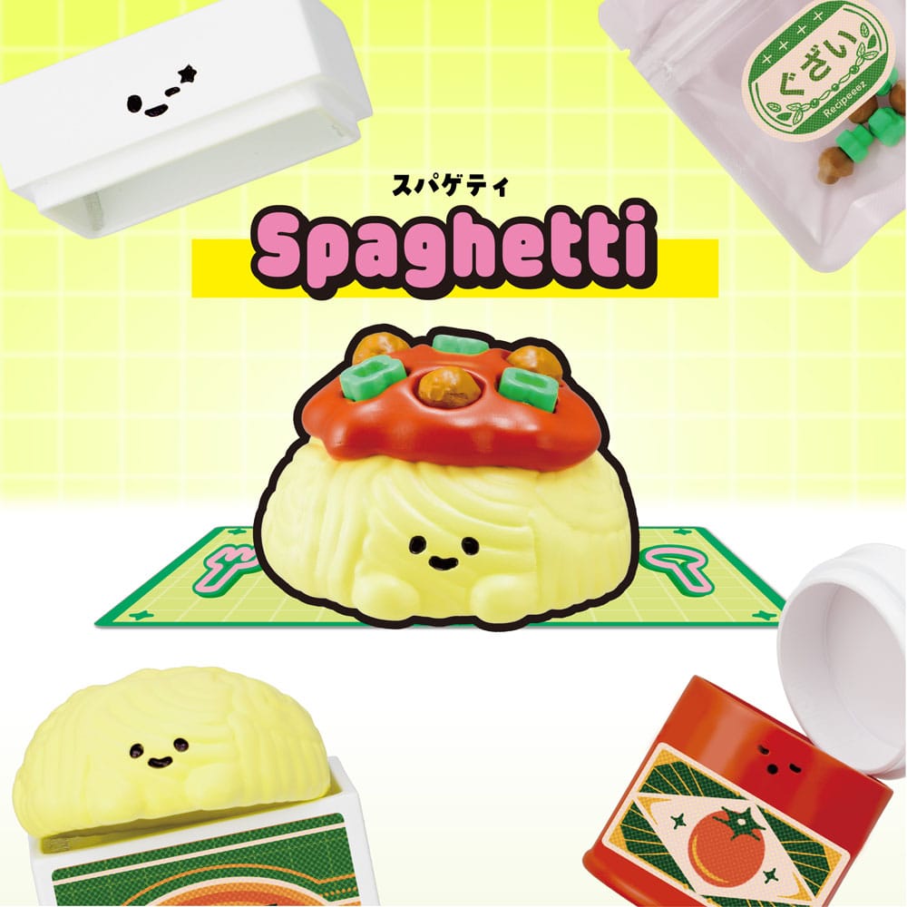 Recipeeez Mini Figure Menu 01 3 cm Assortment (4)