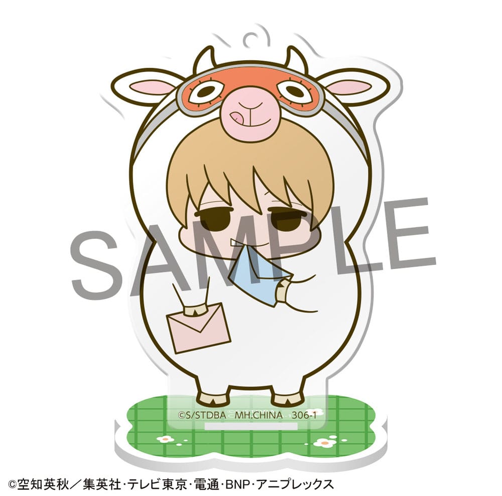 Gintama Acrylic Figure Prince Hata & Animal Paradise Farm of Love & Peace 6 cm Blind Box Display (6)