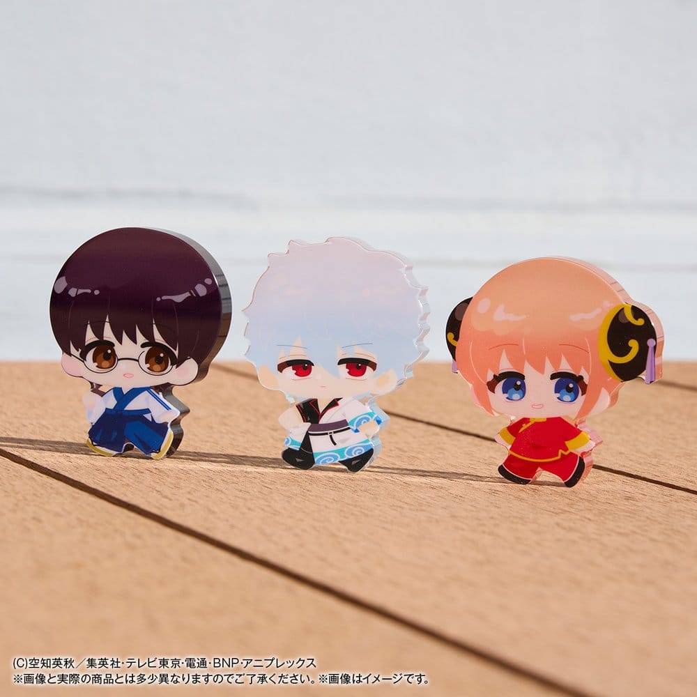 Gintama Karakoro Clear Candy Trading Figure Vol. 2 5 cm Blind Box Assortment (8)
