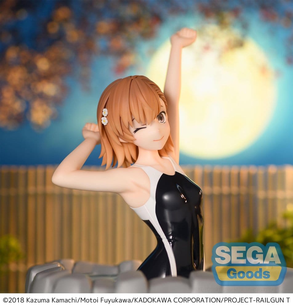 A Certain Scientific Railgun T Thermae Utopia PVC Statue Mikoto Misaka 14 cm
