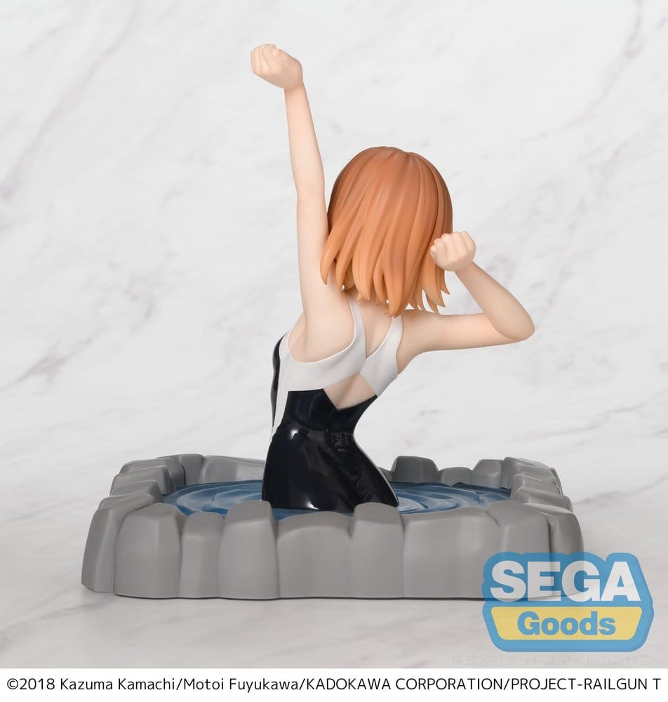 A Certain Scientific Railgun T Thermae Utopia PVC Statue Mikoto Misaka 14 cm