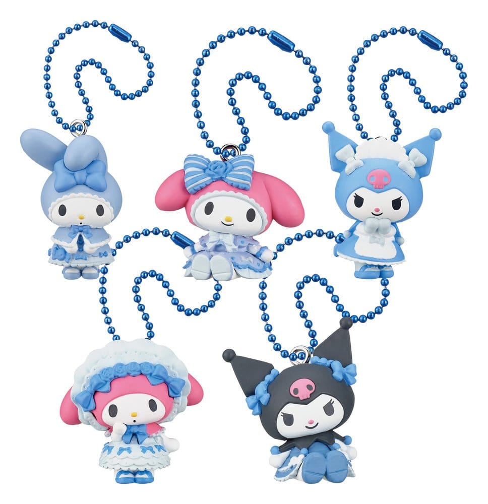 Sanrio Twinchees Mini Figures My Melody x Kuromi Sweet Lolita 5 cm Blind Pack Display (24)