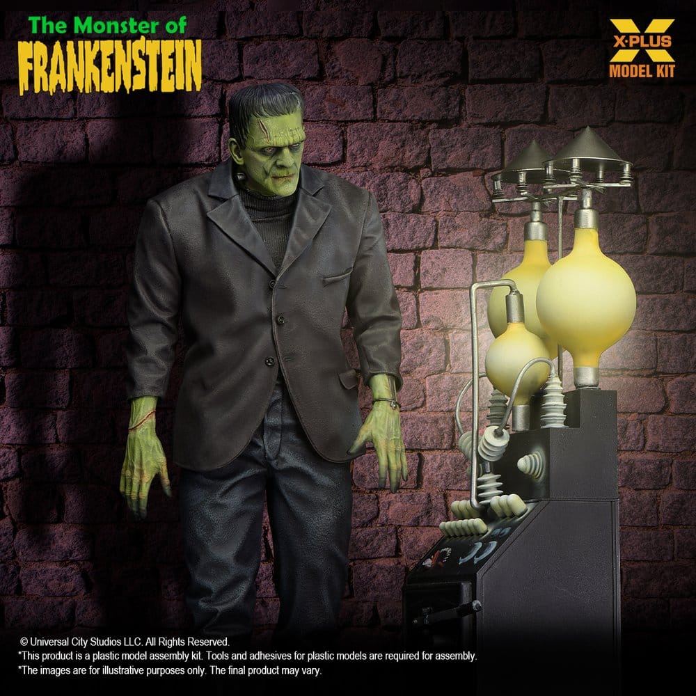 Frankenstein Plastic Model Kit 1/8 The Monster of Frankenstein 27 cm