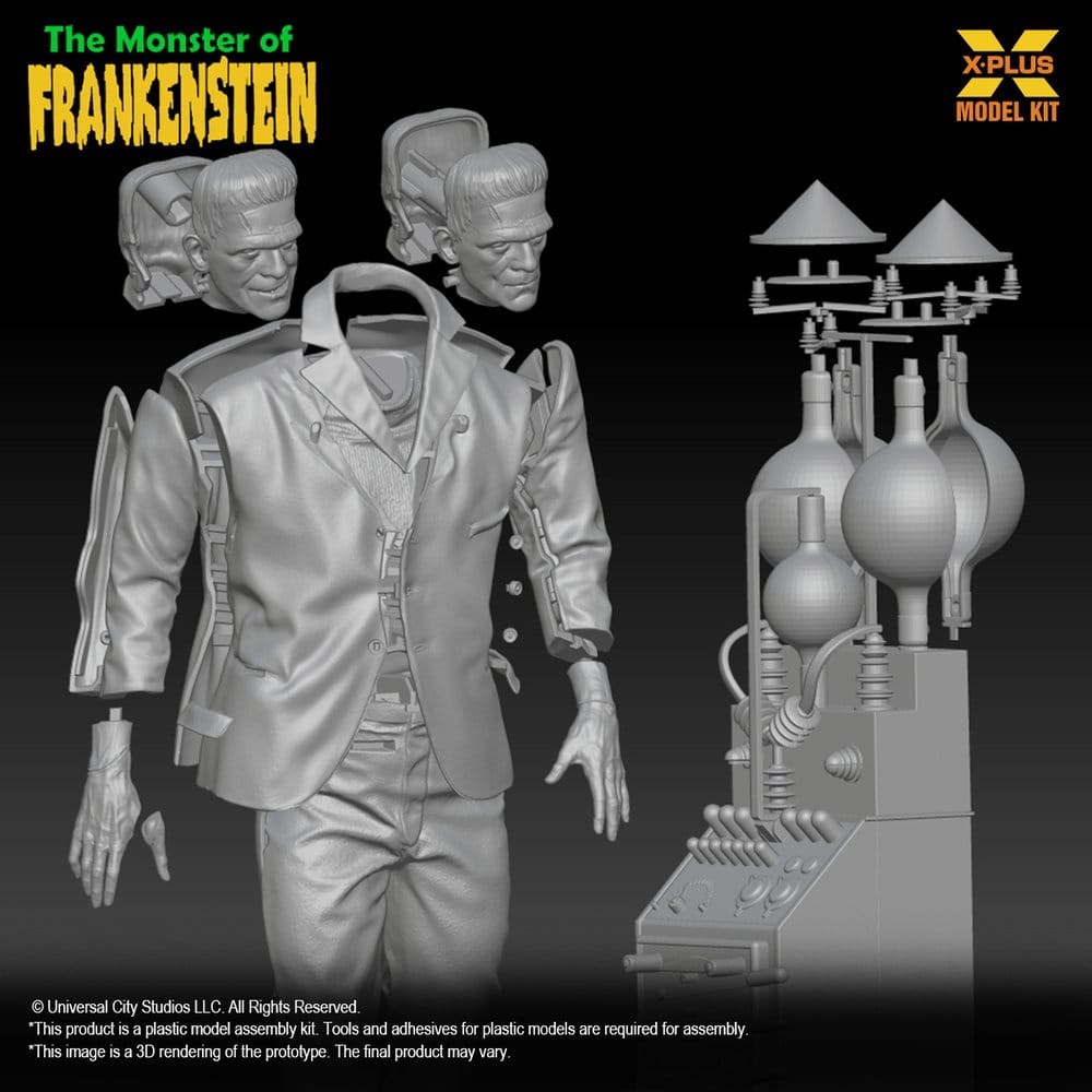 Frankenstein Plastic Model Kit 1/8 The Monster of Frankenstein 27 cm
