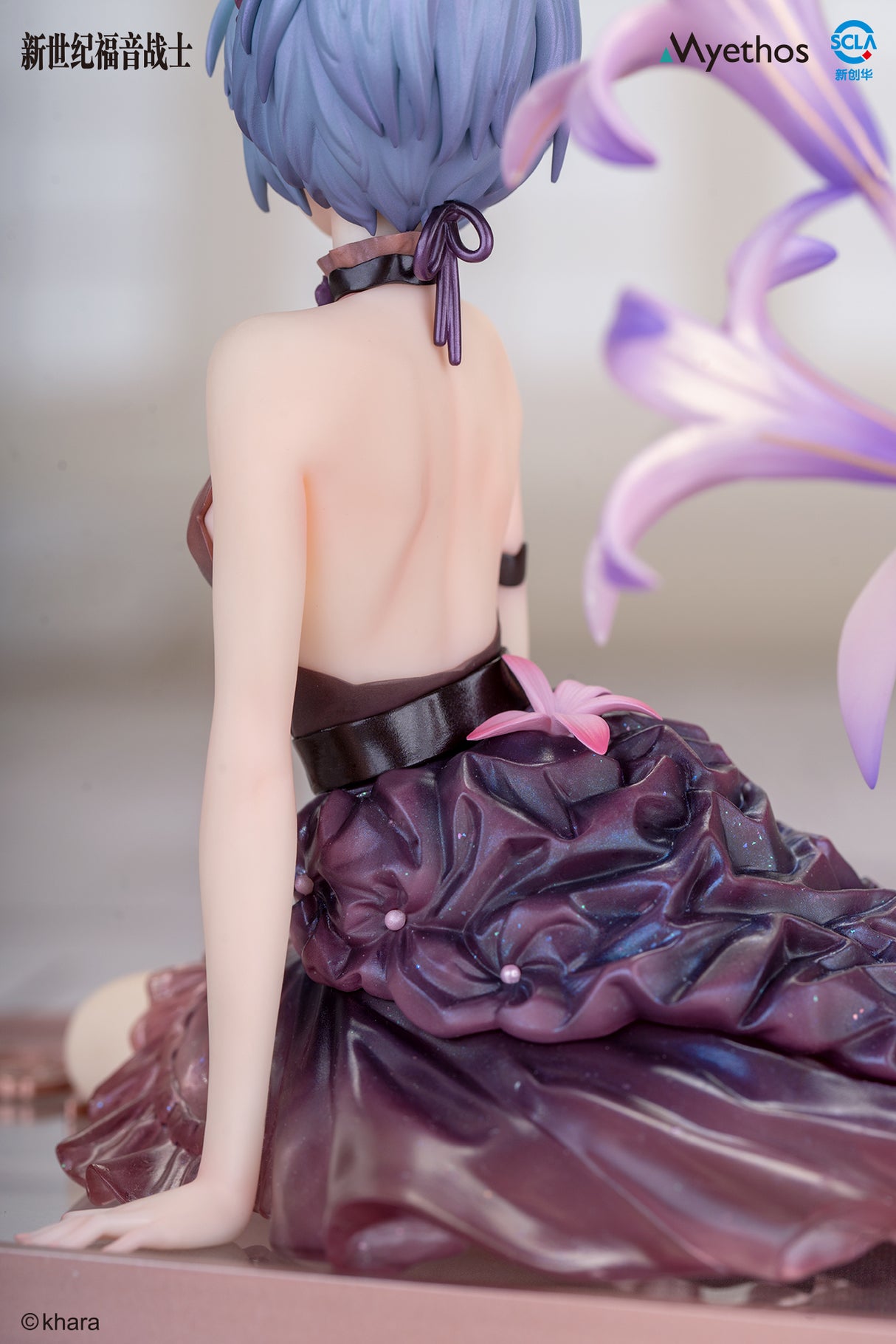 Neon Genesis Evangelion Rei Ayanami Whisper of Flower Version 1:7 Scale Statue